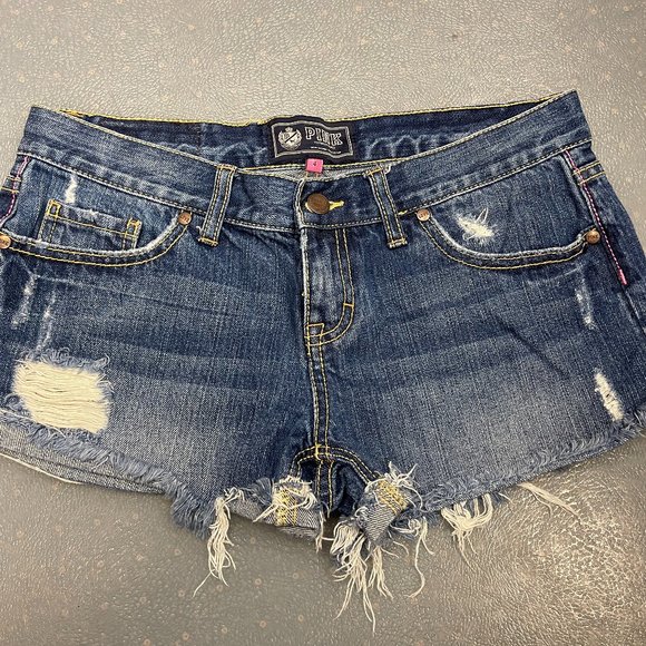 PINK Victoria's Secret Pants - Victoria Secret PINK Denim Shorts SZ 4
